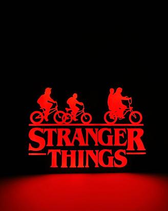 Lampada Lightbox Stranger things 