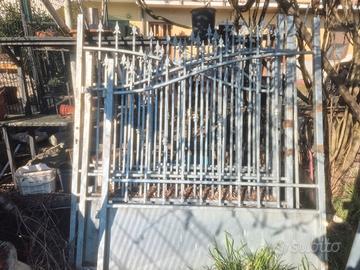 coppia cancello in ferro 
