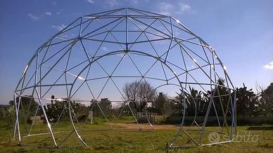 Struttura Cupola Geodetica 6m di diametro  usata