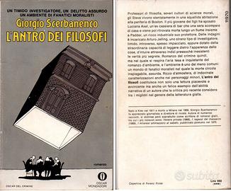 Giorgio Scerbanenco - L'antro dei filosofi - Oscar