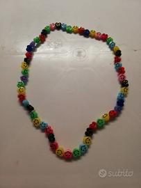 Set collana e bracciale fatto a mano 