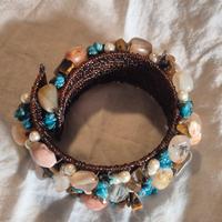 Bracciale a fascia con Pietre