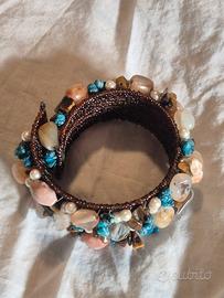 Bracciale a fascia con Pietre