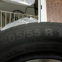 4 gomme Continental in buono  stato