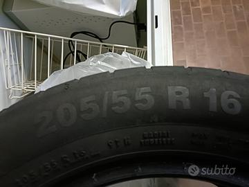 4 gomme Continental in buono  stato
