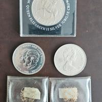 set Medaglie commemorative inglesi 