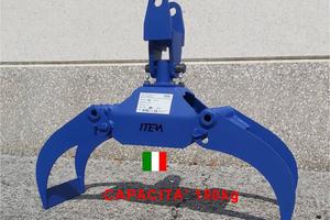 Pinza Legna IPL700 con STAFFA Doppio Snodo