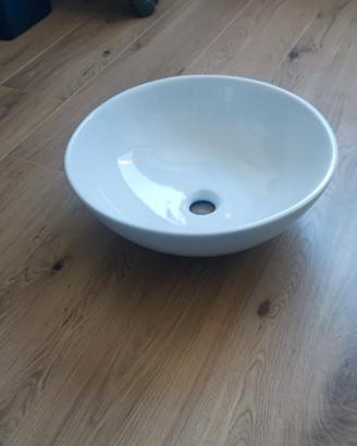 Lavandino da appoggio tondo NUOVO - diametro 43 cm