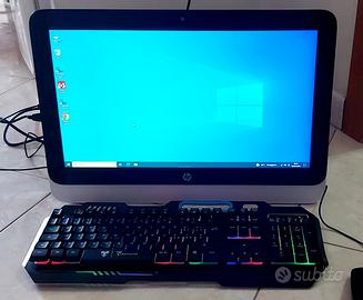 Pc HP 22 pollici full-hd all one 6GB perfetto.