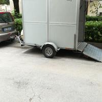 Carrello box porta cose e moto