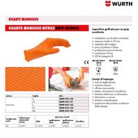 Guanti in nitrile antiscivolo Wurth 