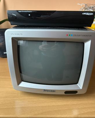 Televisore 12/240volt con decoder