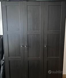 Armadio 3 ante Ikea  RAKKESTAD nero