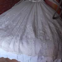 Abito da sposa anni 80