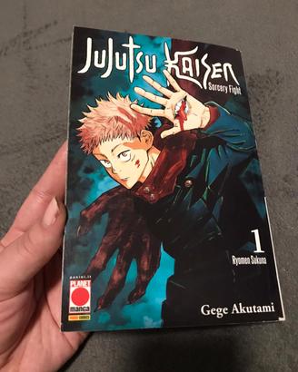 Jujutsu Kaisen manga edizione italiana 1, 2 