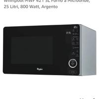 Whirlpool MWF 421 SL Forno a Microonde, 25 Litri, 