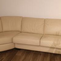 divano letto Chateaux d'Ax in pelle