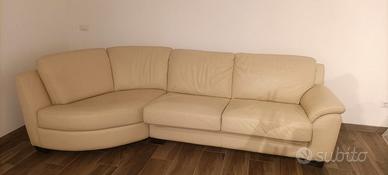 divano letto Chateaux d'Ax in pelle