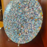 Piatto in murrina millefiori