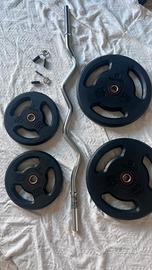 🏋️ KIT DOMYOS CURL + 60 KG – PARI AL NUOVO