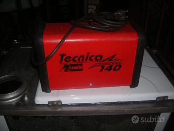 Saldatrice TELWIN Tecnica 140 inverter completa