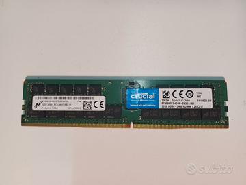 Memoria RAM DDR4 ECC Registered 32GB