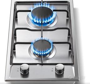 Piano Cottura 2 Fuochi Gas,