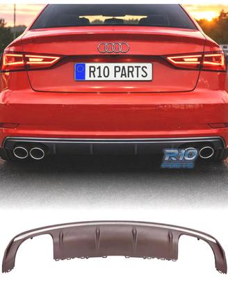 DIFFUSORE AUDI A3 8V SEDAN S LINE 13-16 LOOK S3