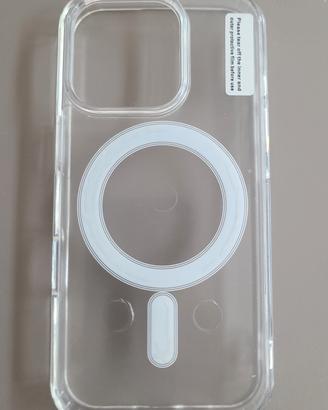 Cover iPhone 16 pro con predisposizione Magsafe 