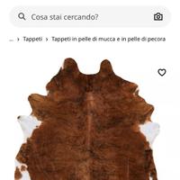 Tappeto mucca ikea