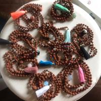 Collanine in semi di rudra