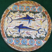 Piatto Artistico-Creta-IRAKLION Museum-GenuineCopy