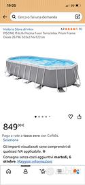 Piscina fuori terra Intex