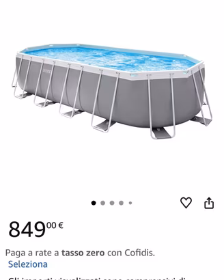 Piscina fuori terra Intex