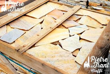 Quarzite Gialla Mosaico sp. mm. 8-15 (10 Mq.)