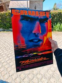 Poster "Giorni di Tuono" Tom Cruise, in plexiglass
