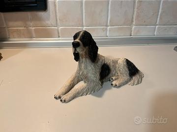 Cane da collezione in resina
