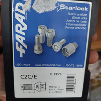 Bulloni antifurto FARAD C2C/E Nuovi