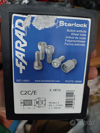 Bulloni antifurto FARAD C2C/E Nuovi