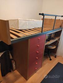 letto a soppalco