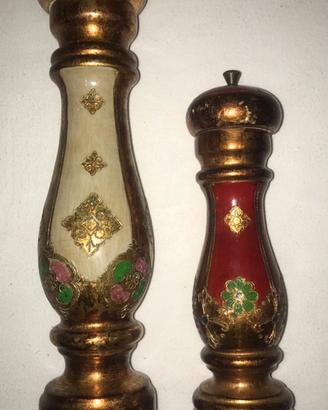 🔥Rara coppia in legno di arte fiorentina🔥