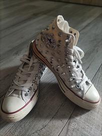 converse all star con borchie numero 37
