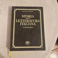 STORIA DELLA LETTERATURA ITALIANA E ANTOLOGIA 5VV