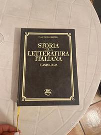 STORIA DELLA LETTERATURA ITALIANA E ANTOLOGIA 5VV