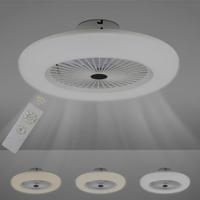 Lampadario plafoniera LED con ventilatore e 
