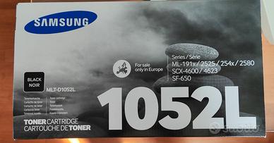Toner Nuovo Originale Samsung MLT-D1052L Nero