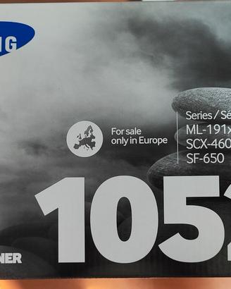 Toner Nuovo Originale Samsung MLT-D1052L Nero