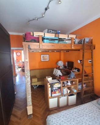 Soppalco letto matrimoniale