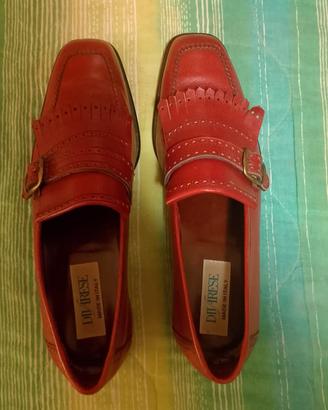 Scarpe da uomo modello mocassini con frange