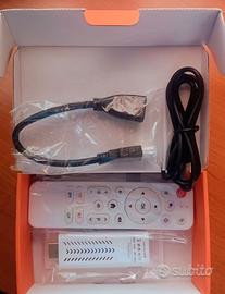 Android 14.0 TV Stick 16GB WiFi Controllo Vocale